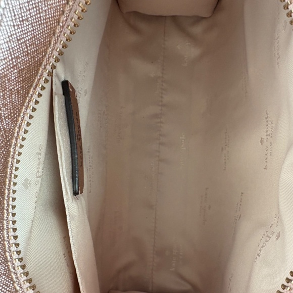 Kate Spade Rose Gold Tinsel Satchel - Picture 9 of 13
